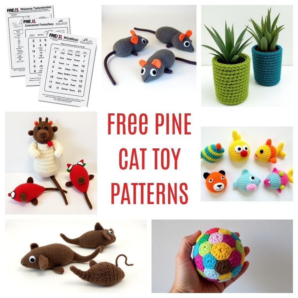 Collection of Free Cat Toy Patterns