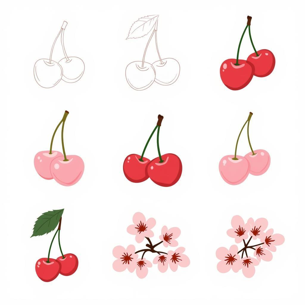 Variety of Free Cherry SVG Designs