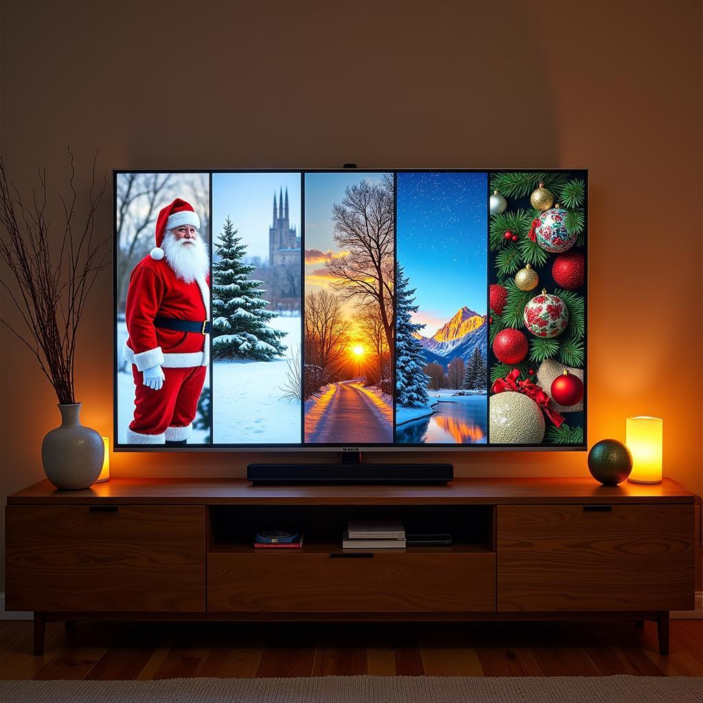 Free Christmas Art for Frame TV Display