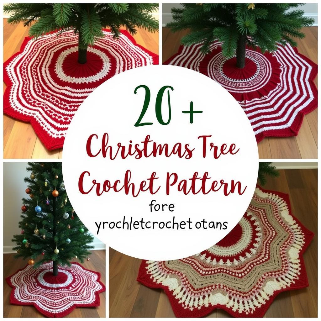 Free Christmas Tree Skirt Crochet Patterns Collection