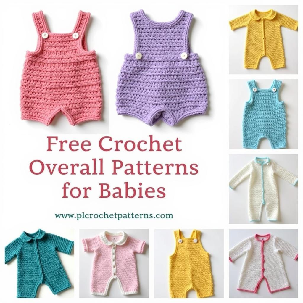 Free Crochet Overall Patterns for Babies