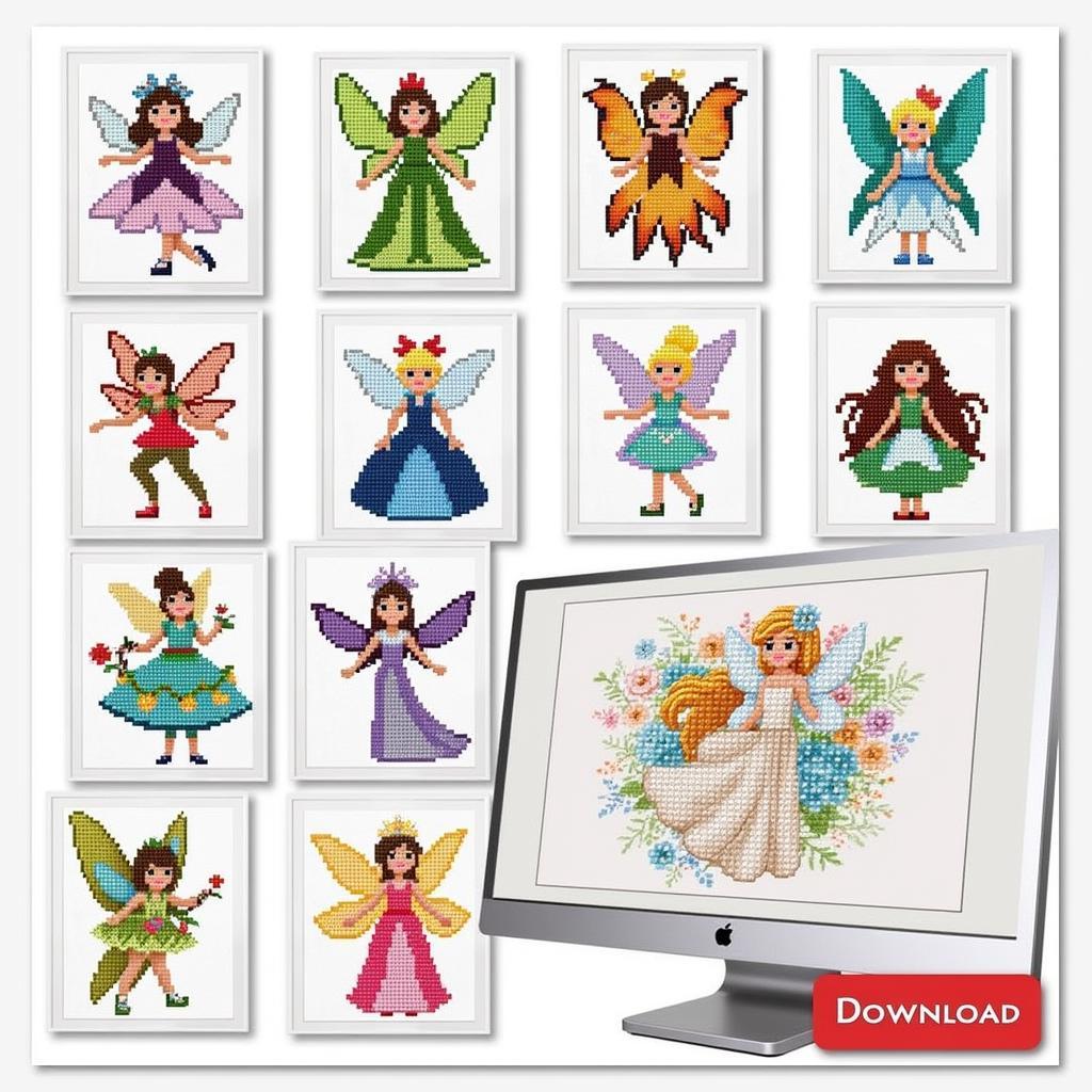 Free Cross Stitch Fairy Patterns for Download