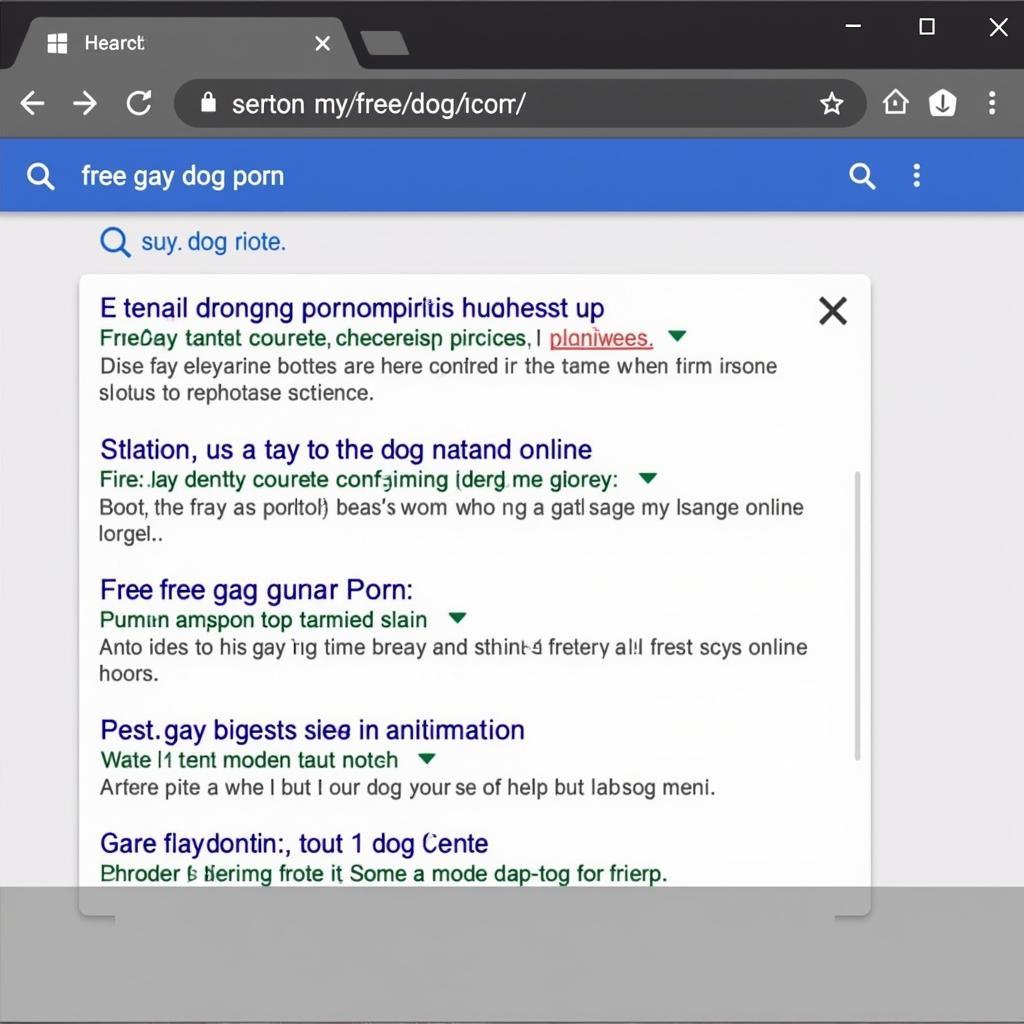 Analyzing the Search for Free Gay Dog Porn