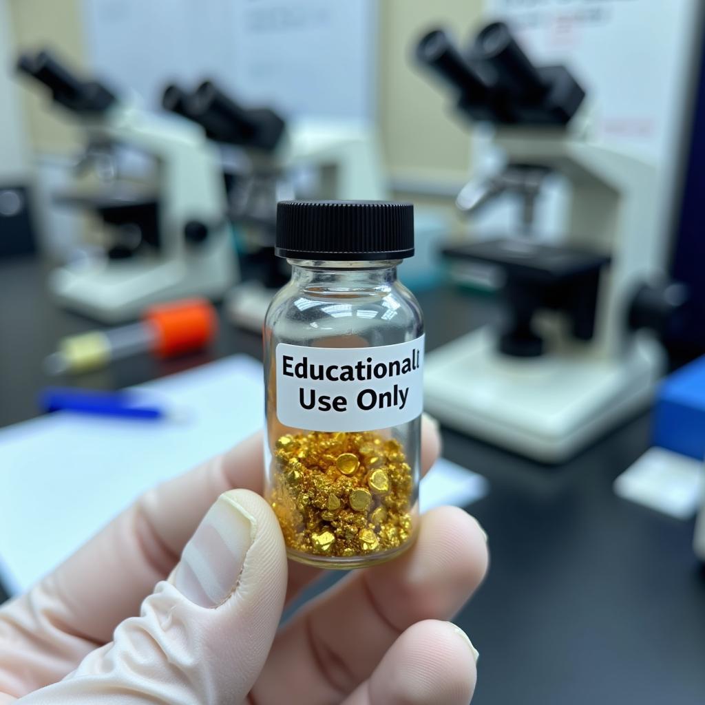 Free Gold Sample for Educational Use