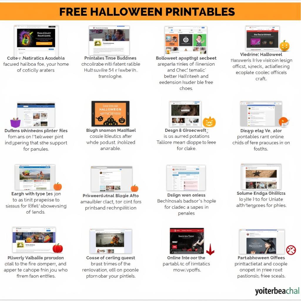 Exploring Free Halloween Print Resources