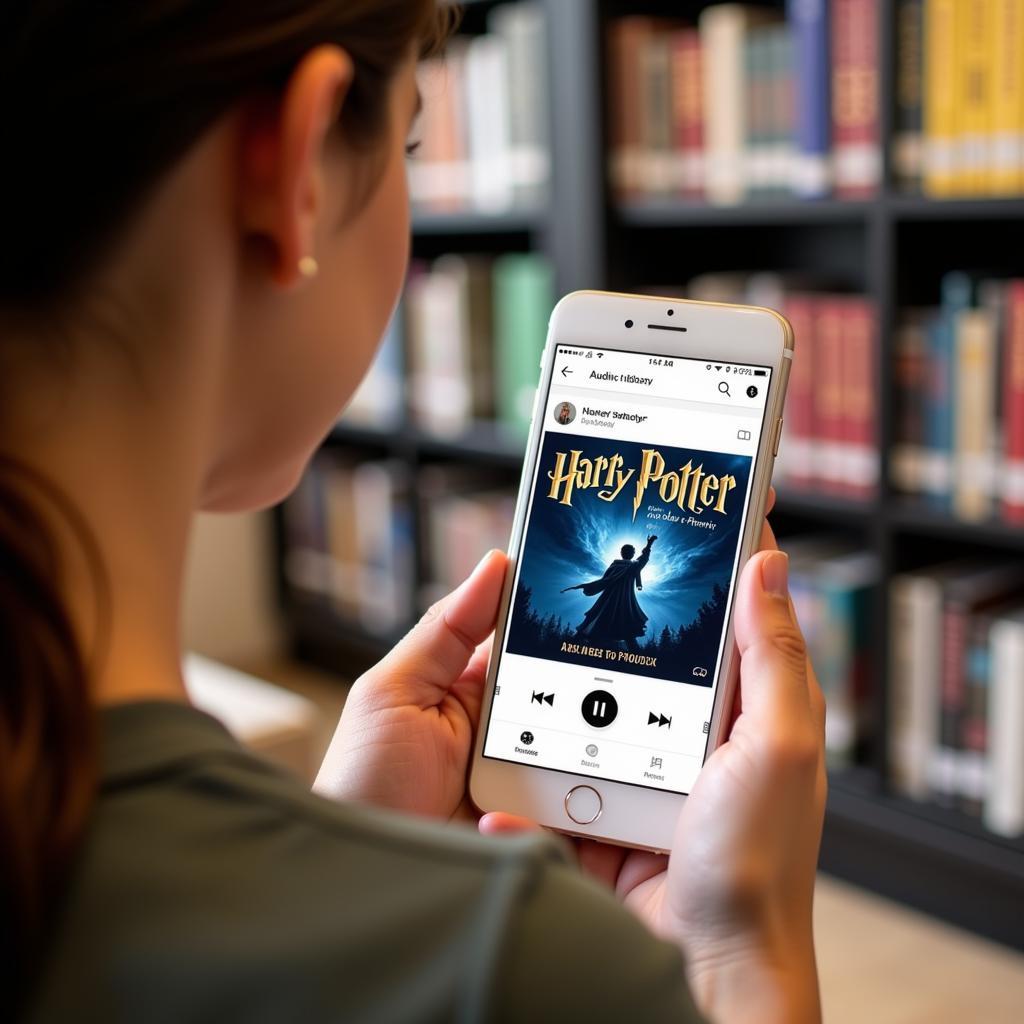 Accessing Free Harry Potter Audiobooks at the Library