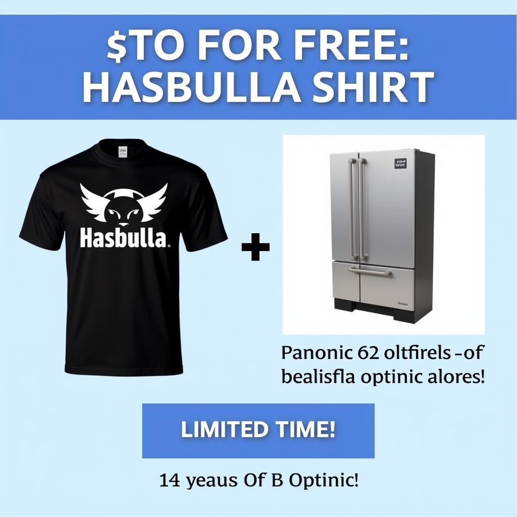 Free Hasbulla Shirt with Purchase