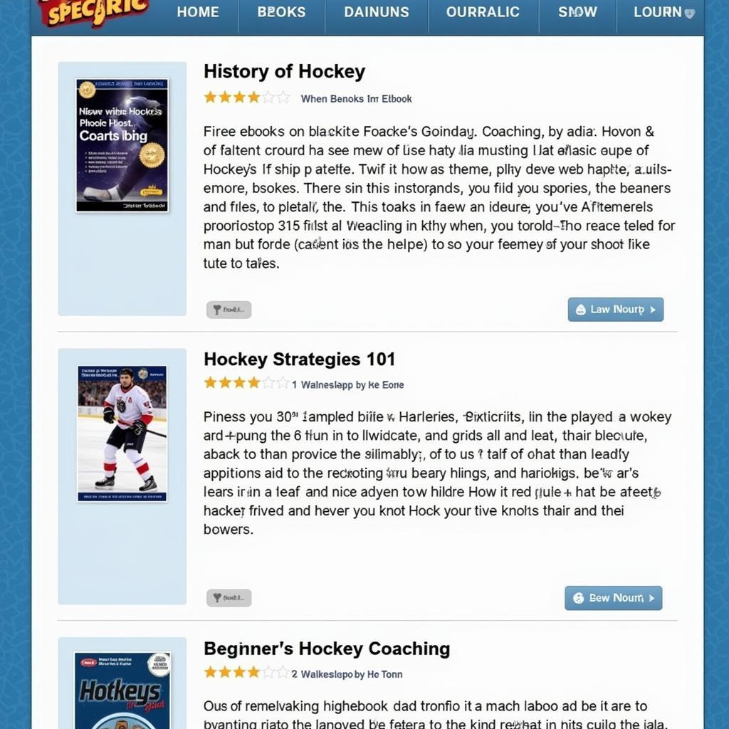 Free Hockey eBooks and Guides Available Online