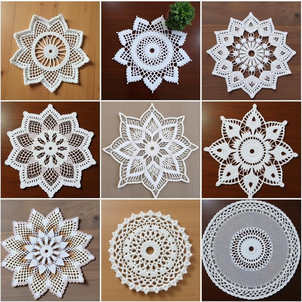 Collection of Free Knitted Doily Patterns