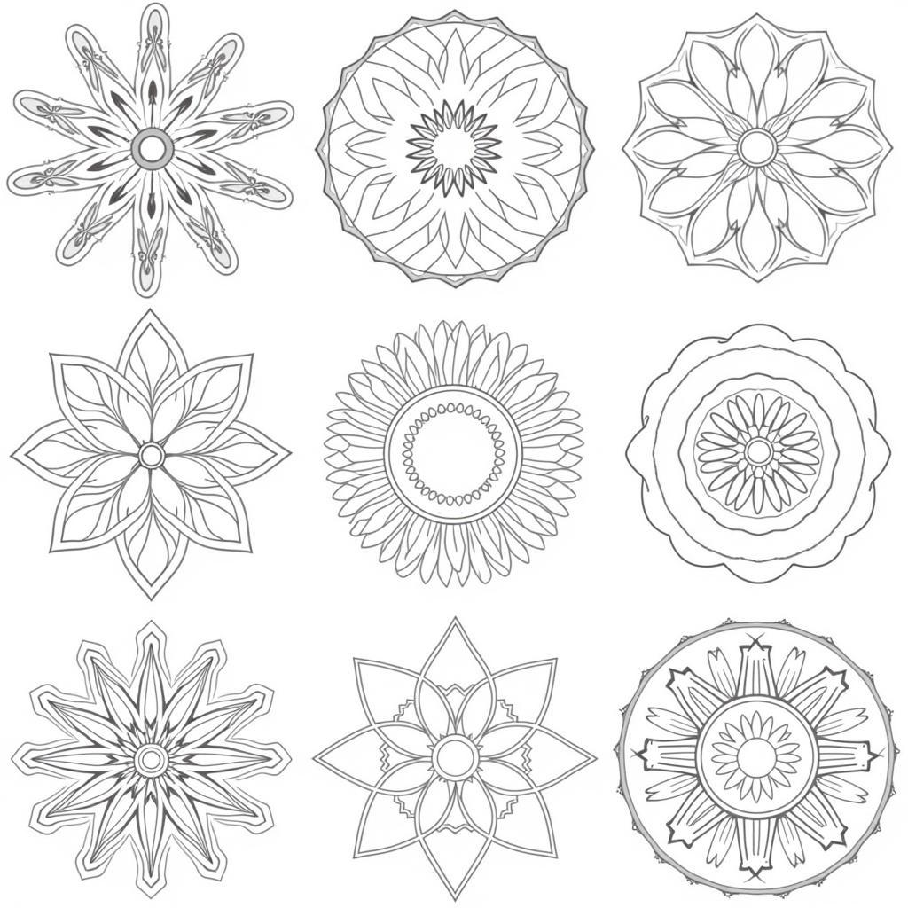 Free Machine Embroidery Designs: Intricate Geometric Patterns