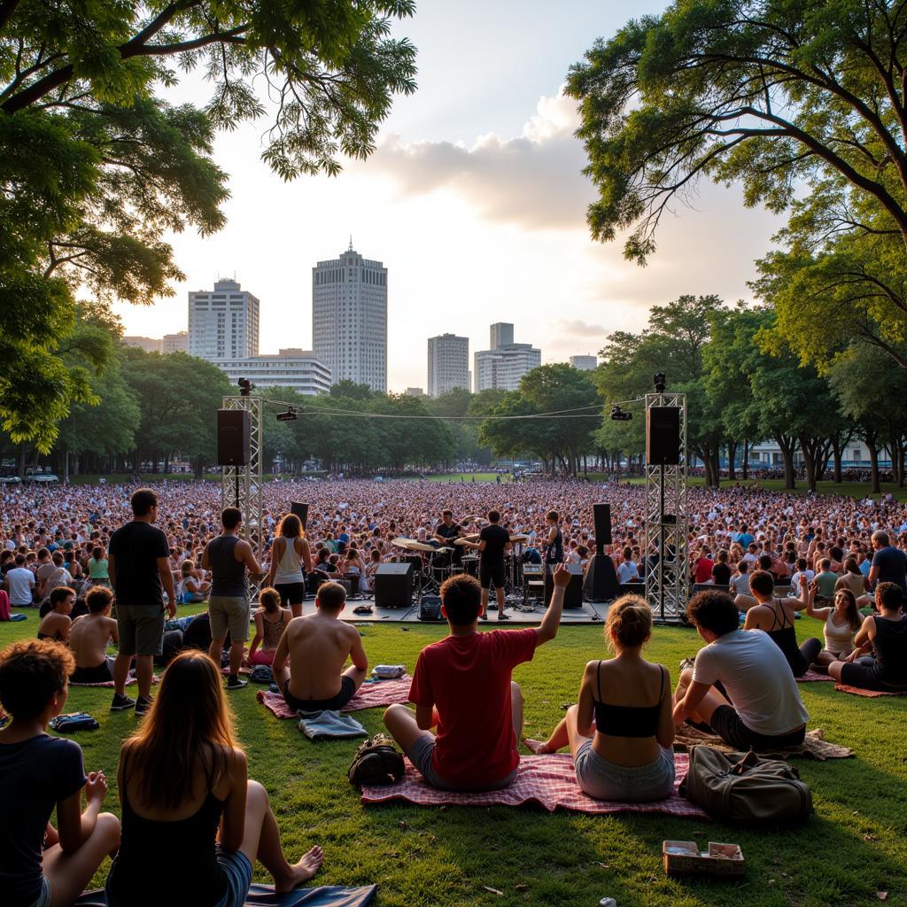 Free Outdoor Concert in Panama City