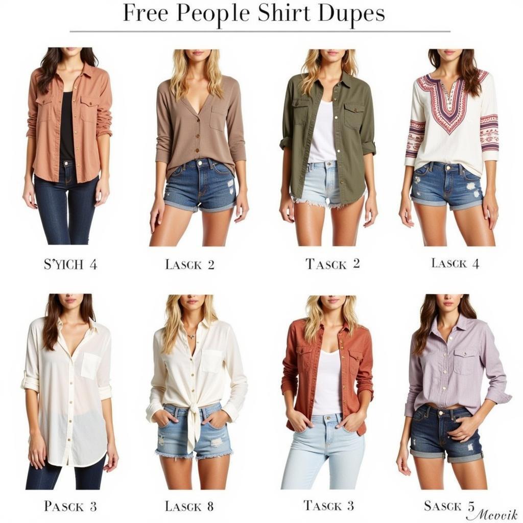 Free People Shirt Dupe Styling Ideas