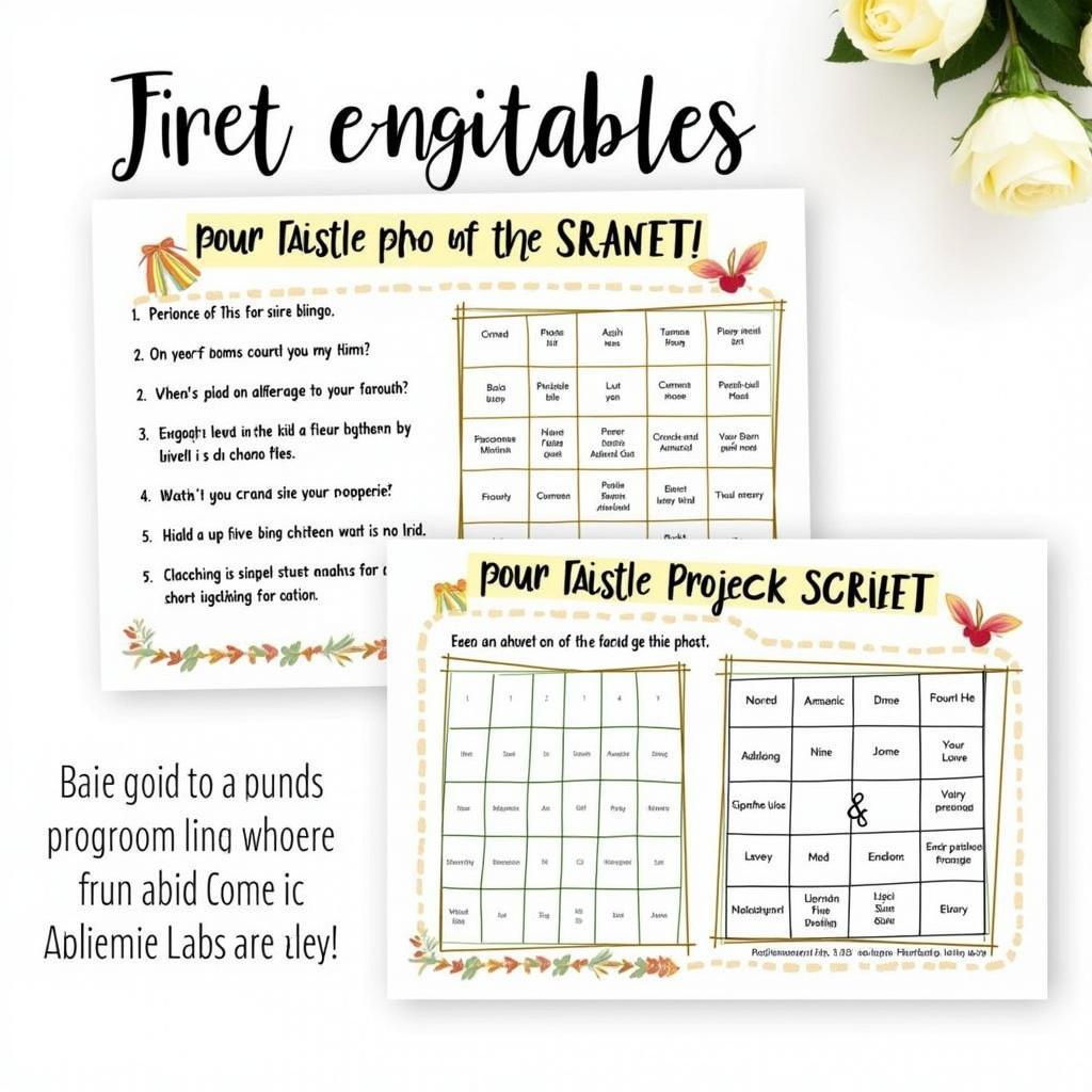 Printable Bible Bingo Cards for Adults