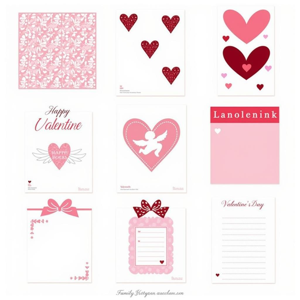 Free Printable Valentine Cards and Stationery