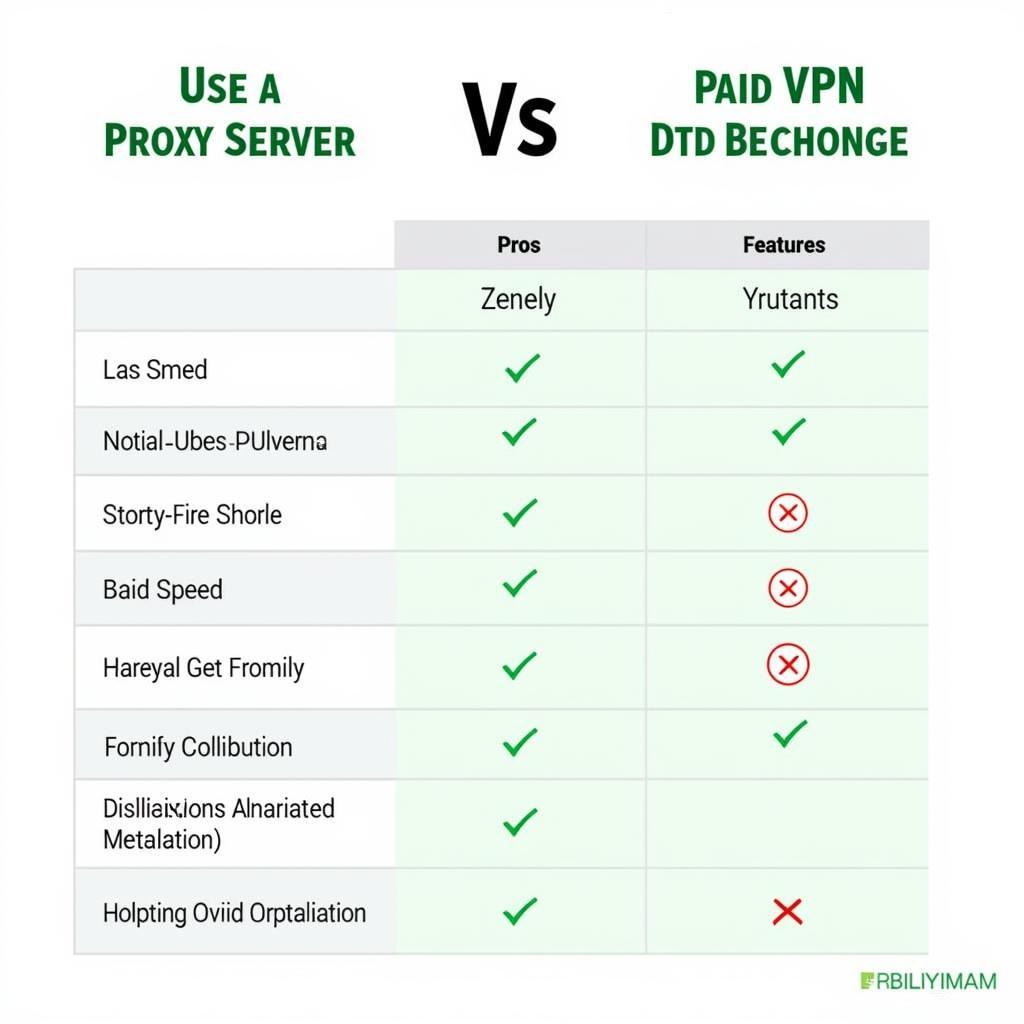 Free Proxy Ireland vs VPN