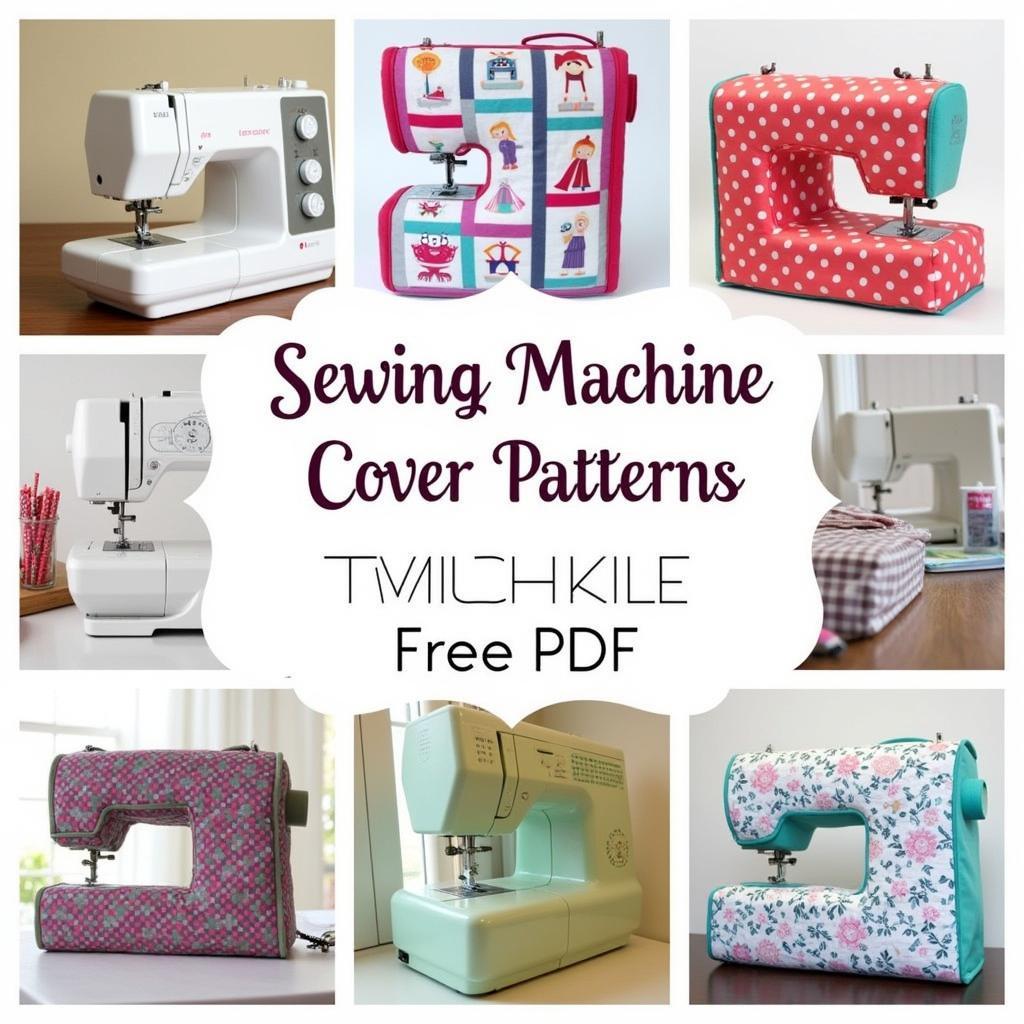 Free Sewing Machine Cover Pattern PDF Options