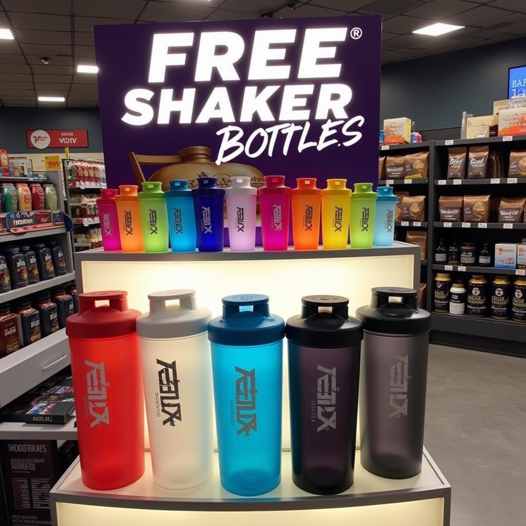 Free Shaker Bottle Promotion