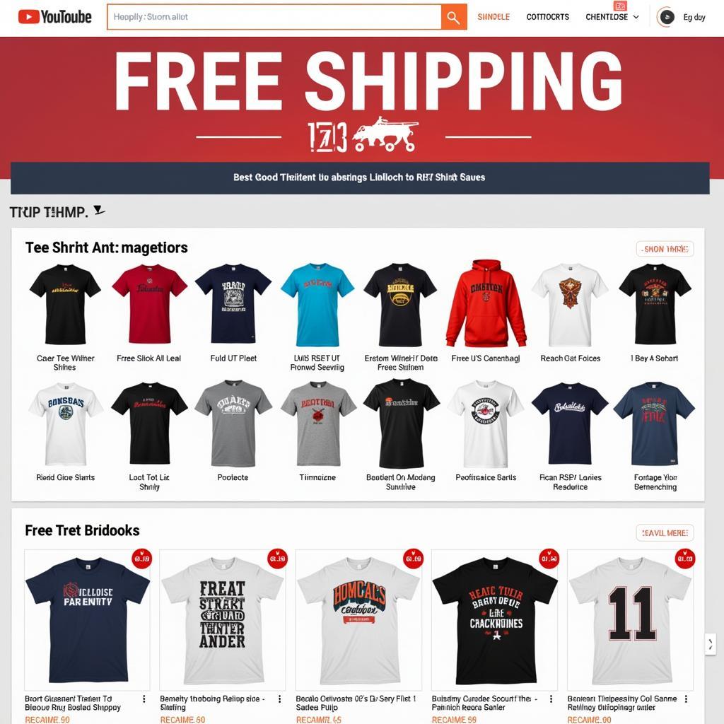 Find Free Shipping Tee Shirts Online