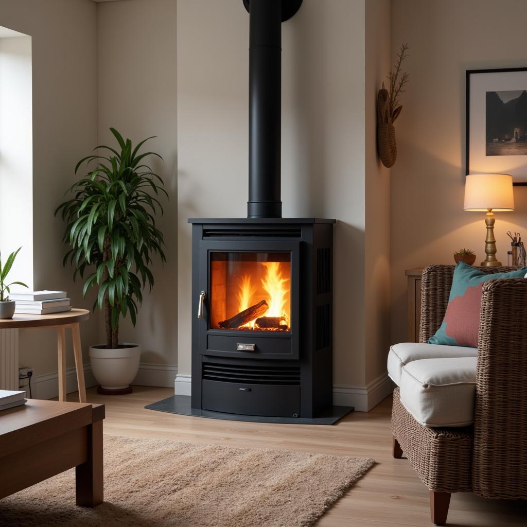 Free Standing Direct Vent Gas Stove Overview