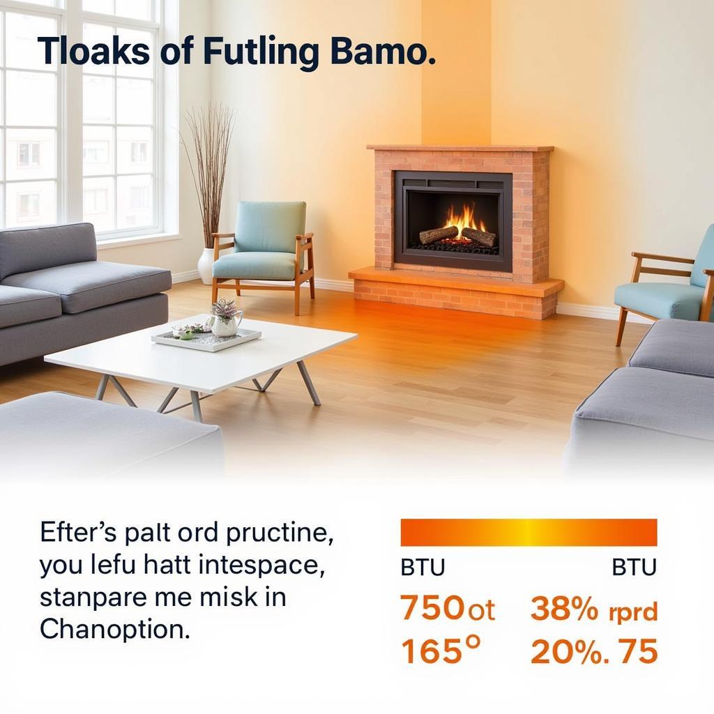 Free Standing Gas Fireplace Heat Output