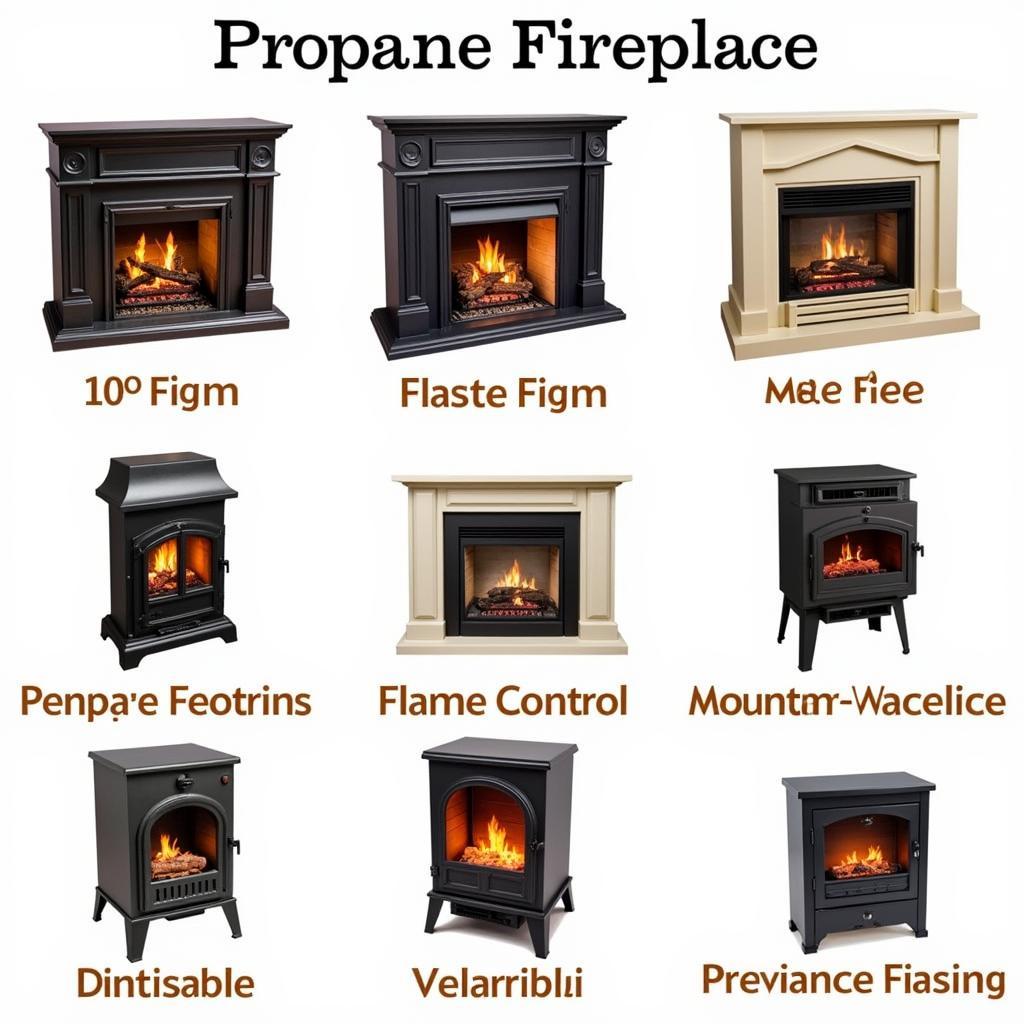 Free-standing propane fireplace ventless options provide convenient heating solutions.