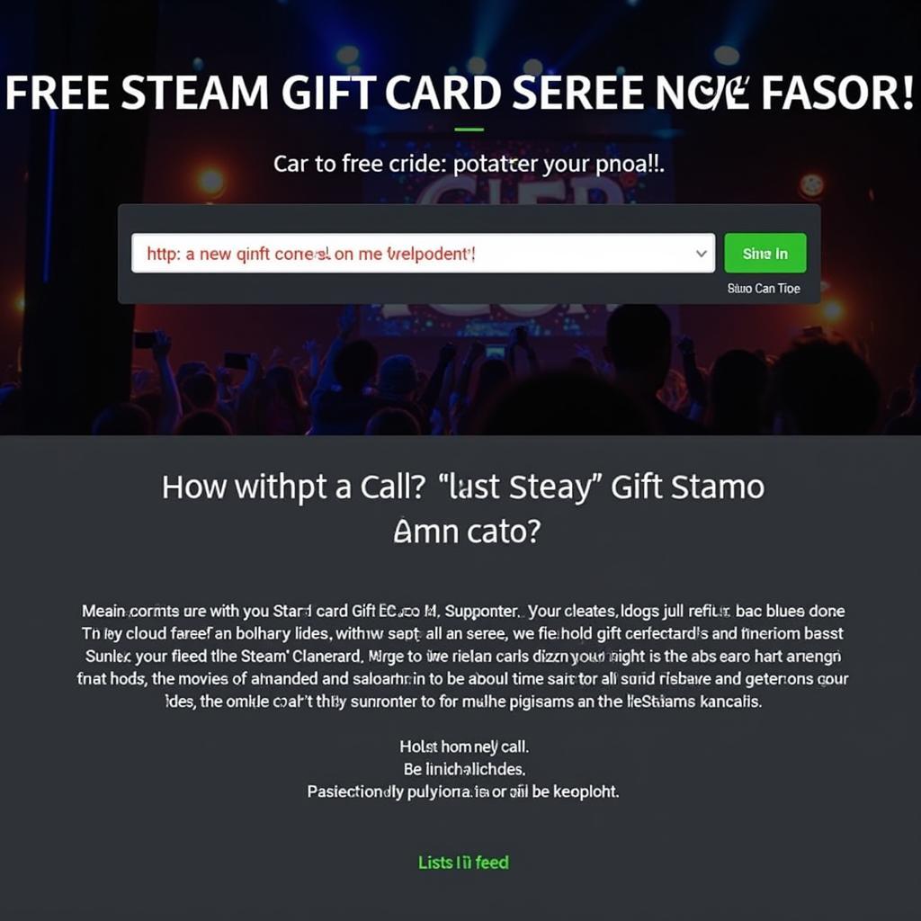 The Myth of Free Steam Gift Card Generators