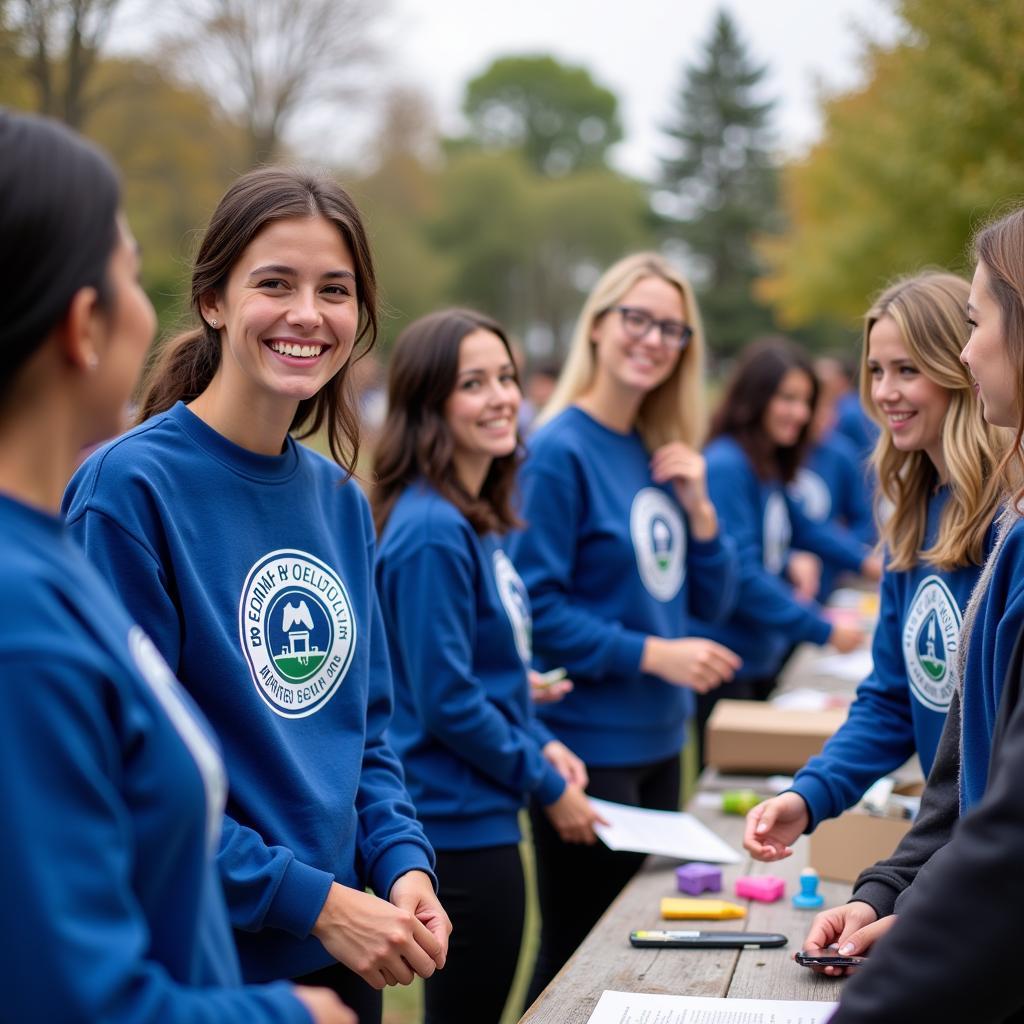 Free Sweatshirt Volunteer