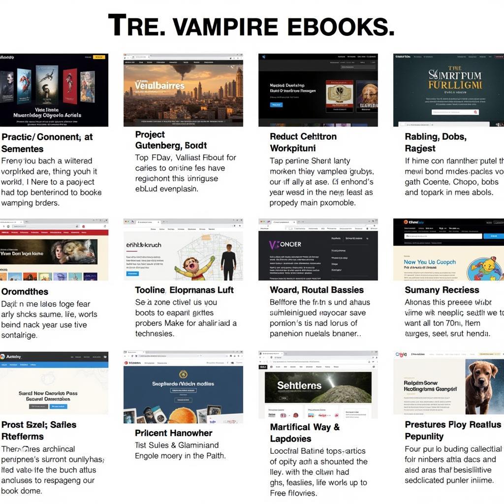 Free Vampire Ebook Platforms