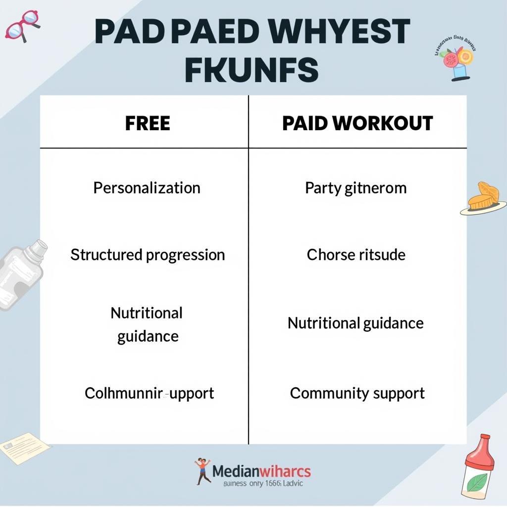 Free vs. Paid Workout Plans Comparison