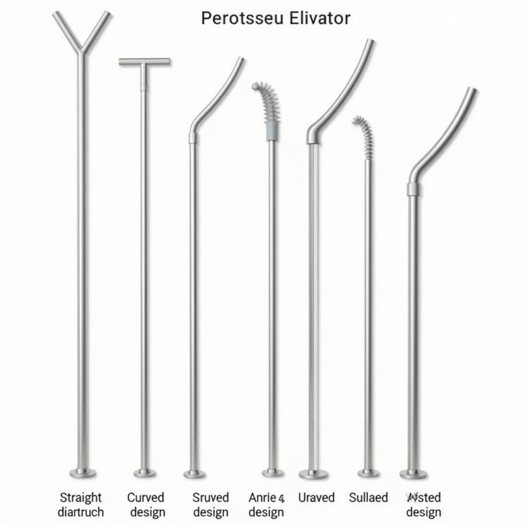 Different Types of Freer Periosteal Elevators