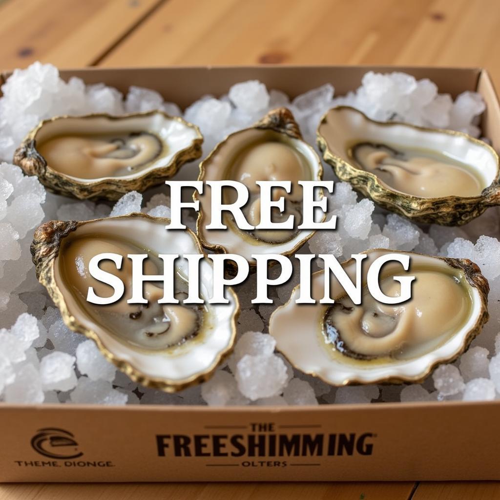 Fresh Oysters Delivered with Free Shipping