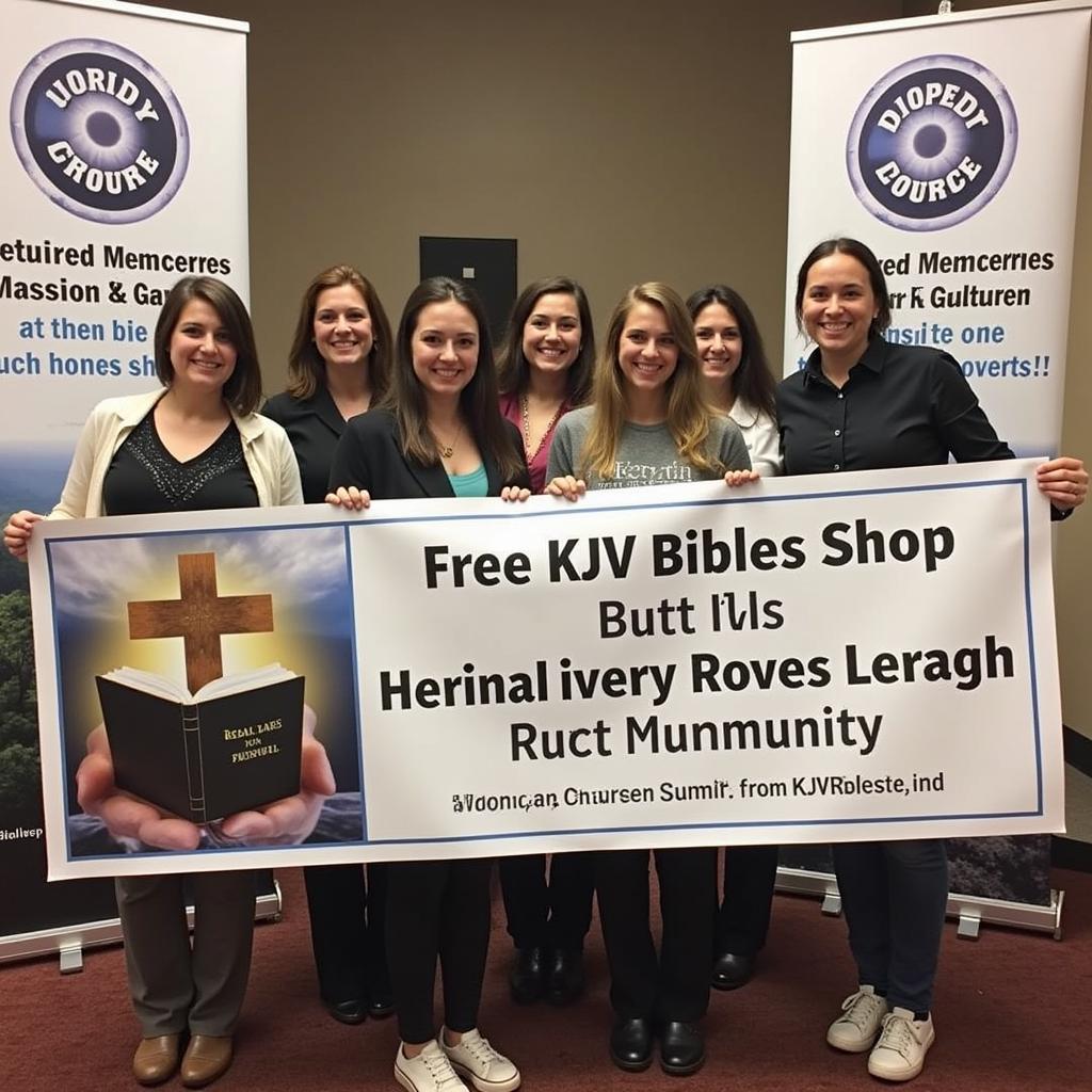 Fundraising Event for Free KJV Bibles