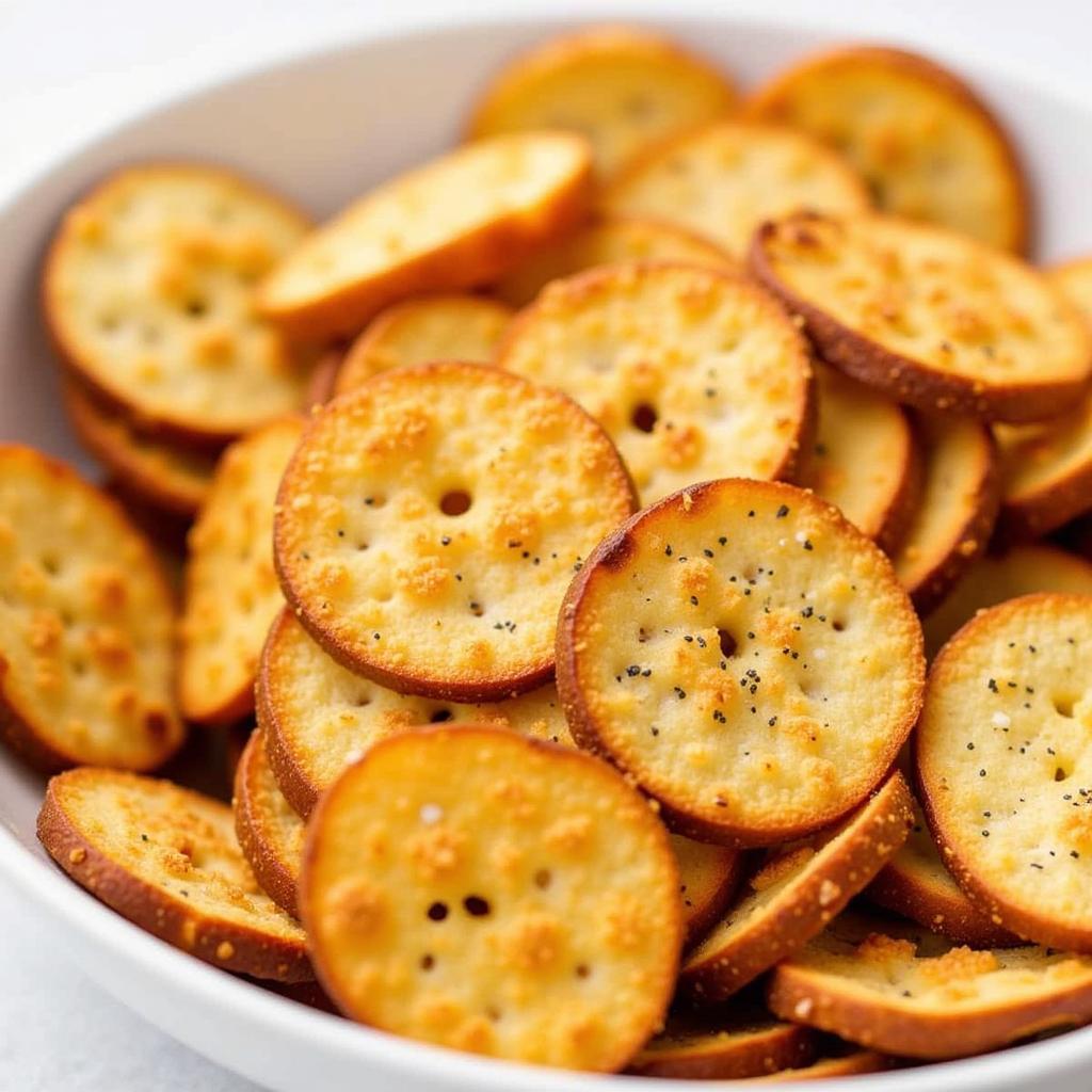 Finished Gluten-Free Bagel Chips