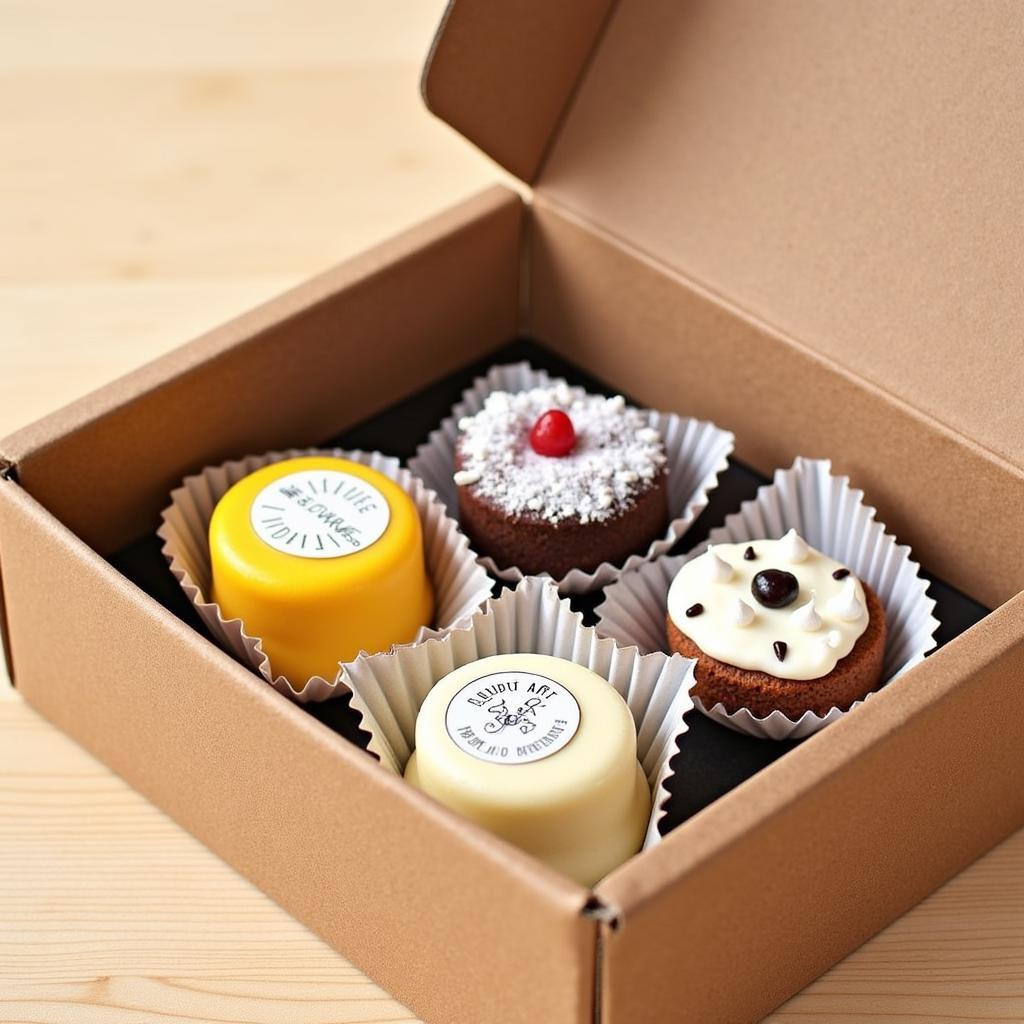 Gluten-Free Cake Tasting Box: A Variety of Flavors