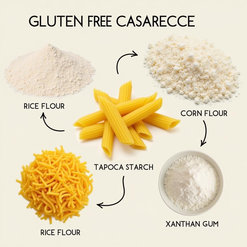 Gluten-Free Casarecce Pasta Ingredients