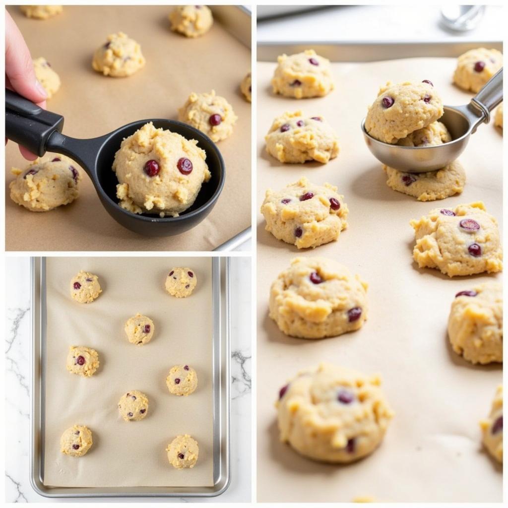 Baking Gluten Free Cranberry Orange Cookies