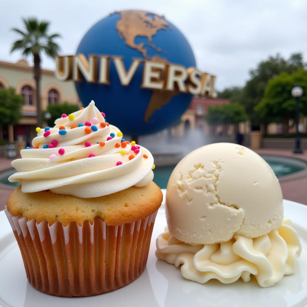 Gluten-free desserts at Universal Studios