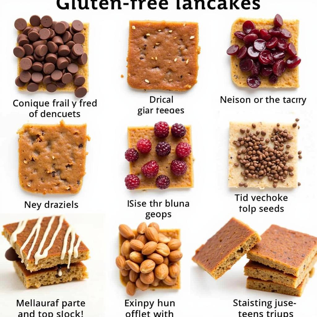 Variations of Gluten-Free Flapjacks