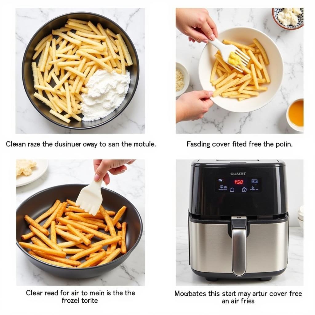 Gluten-Free Frozen Fries Preparation