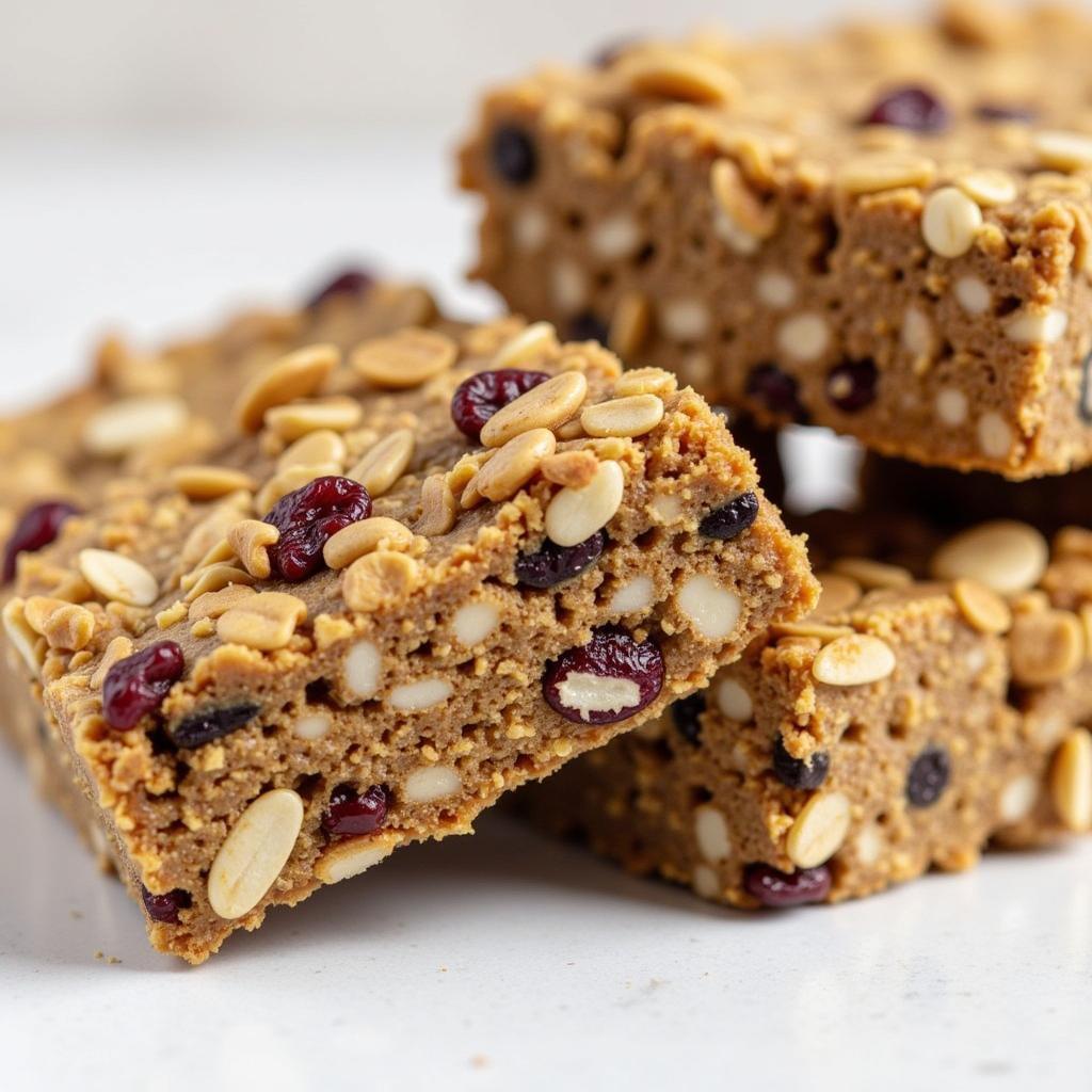 Close-Up of Gluten-Free Granola Bar Ingredients