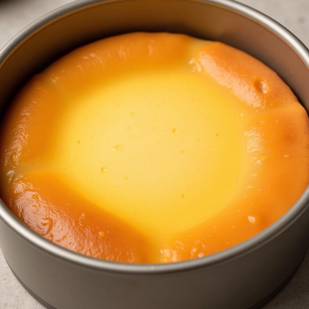 Baking a Gluten-Free Japanese Cheesecake