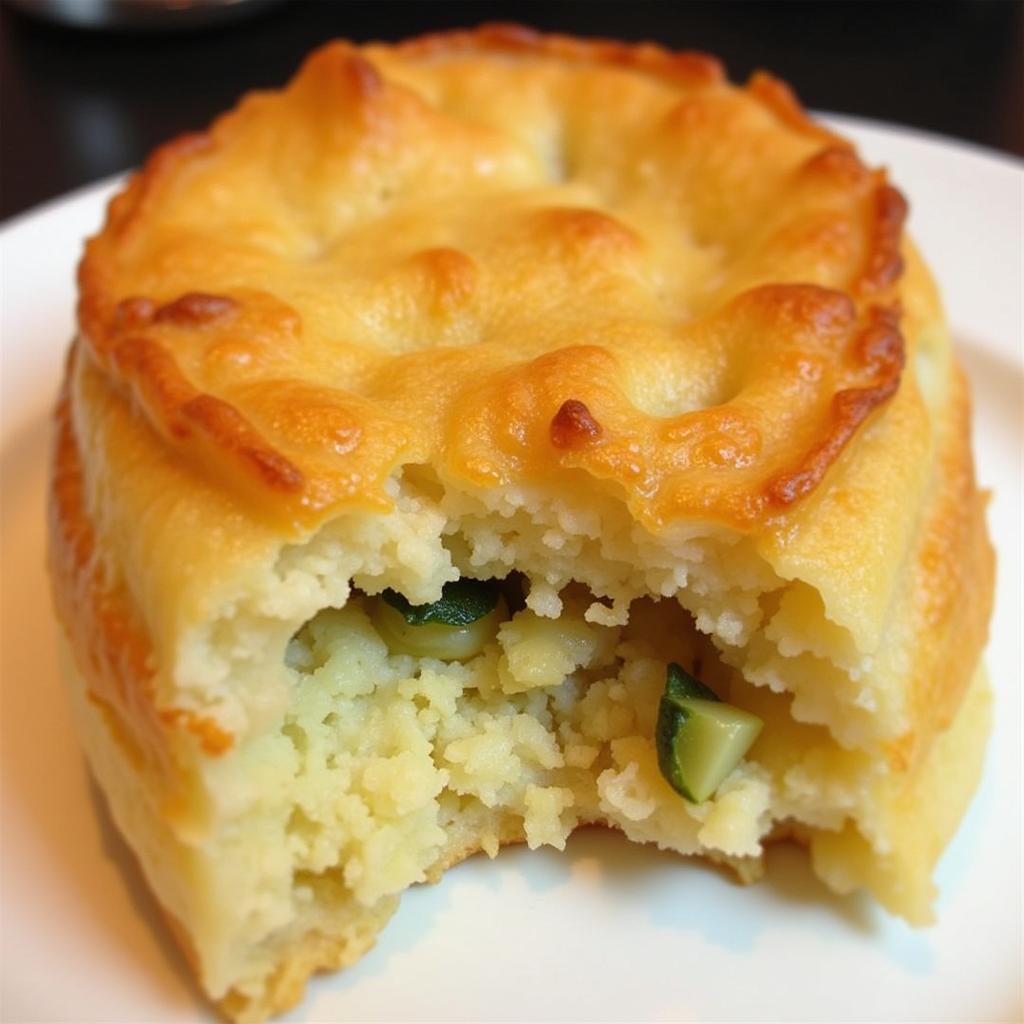 Gluten-Free Knish on a Plate