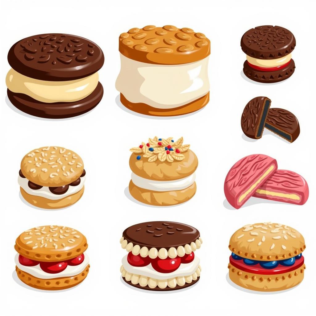 Variety of Gluten-Free Sandwich Cookies