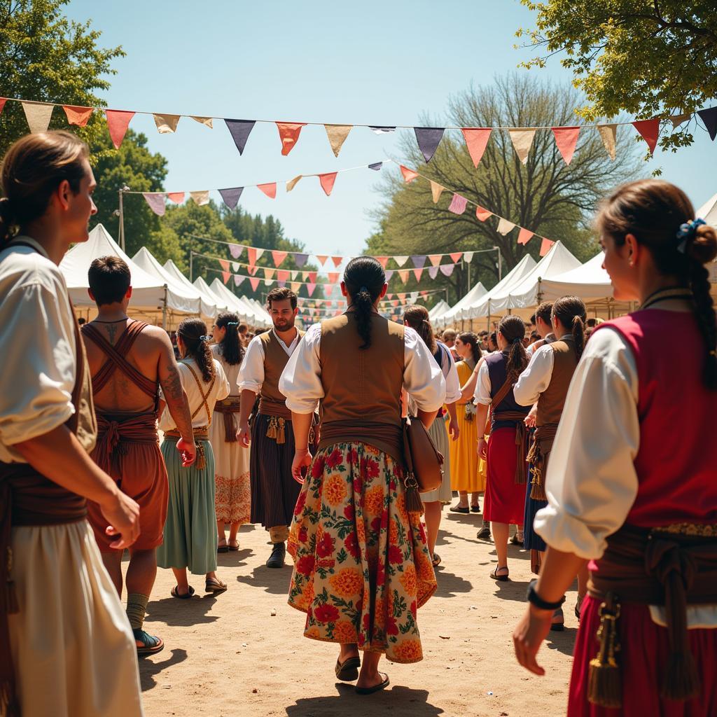 Celebrating Greek Mythology at a Local Festival