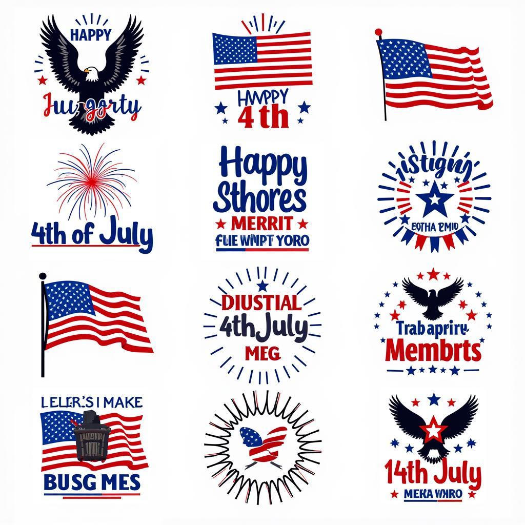 Free Happy 4th of July SVG Designs