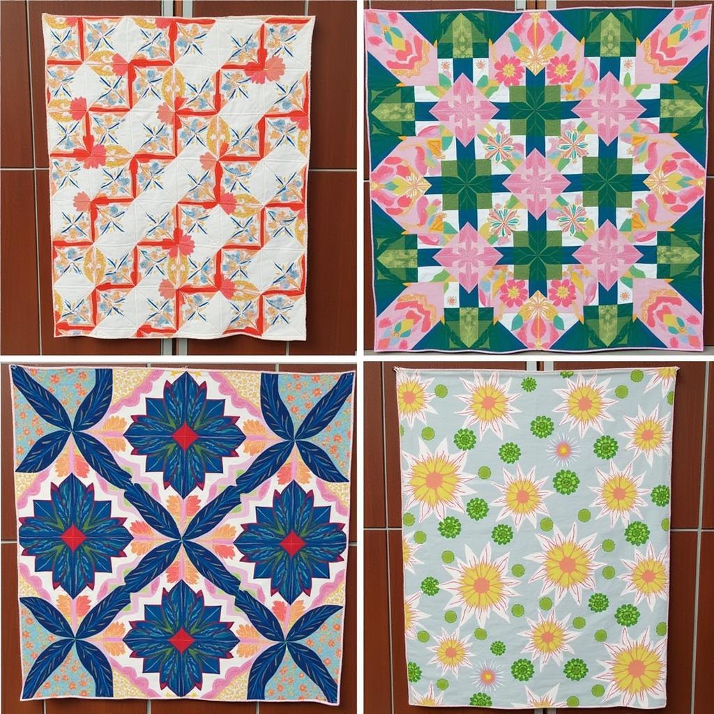 Modern Interpretations of Hawaiian Quilt Patterns