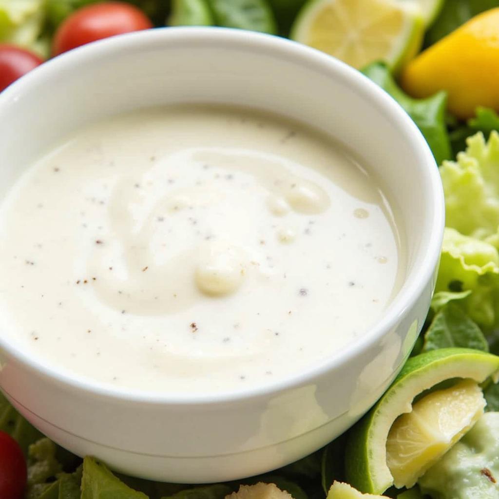 Homemade Fat Free Caesar Dressing