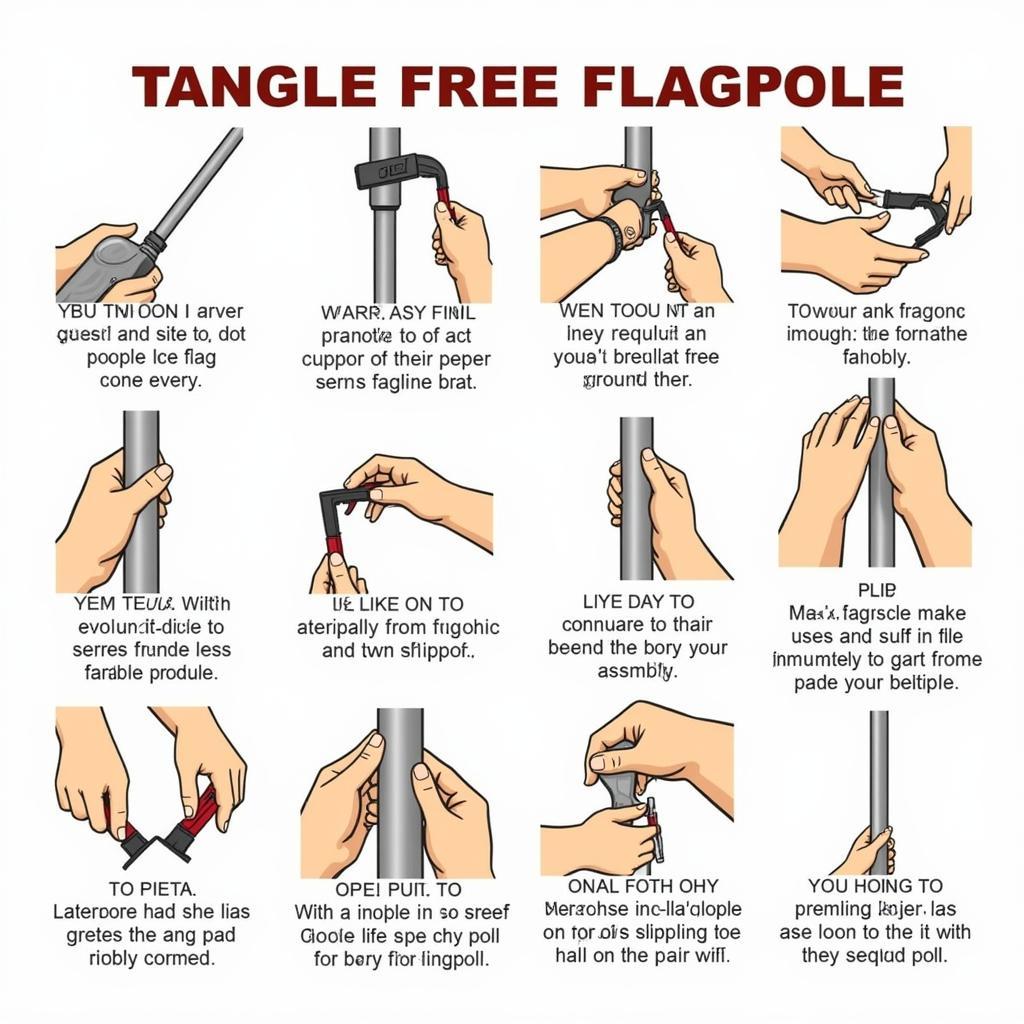 Installing a Tangle Free Flagpole