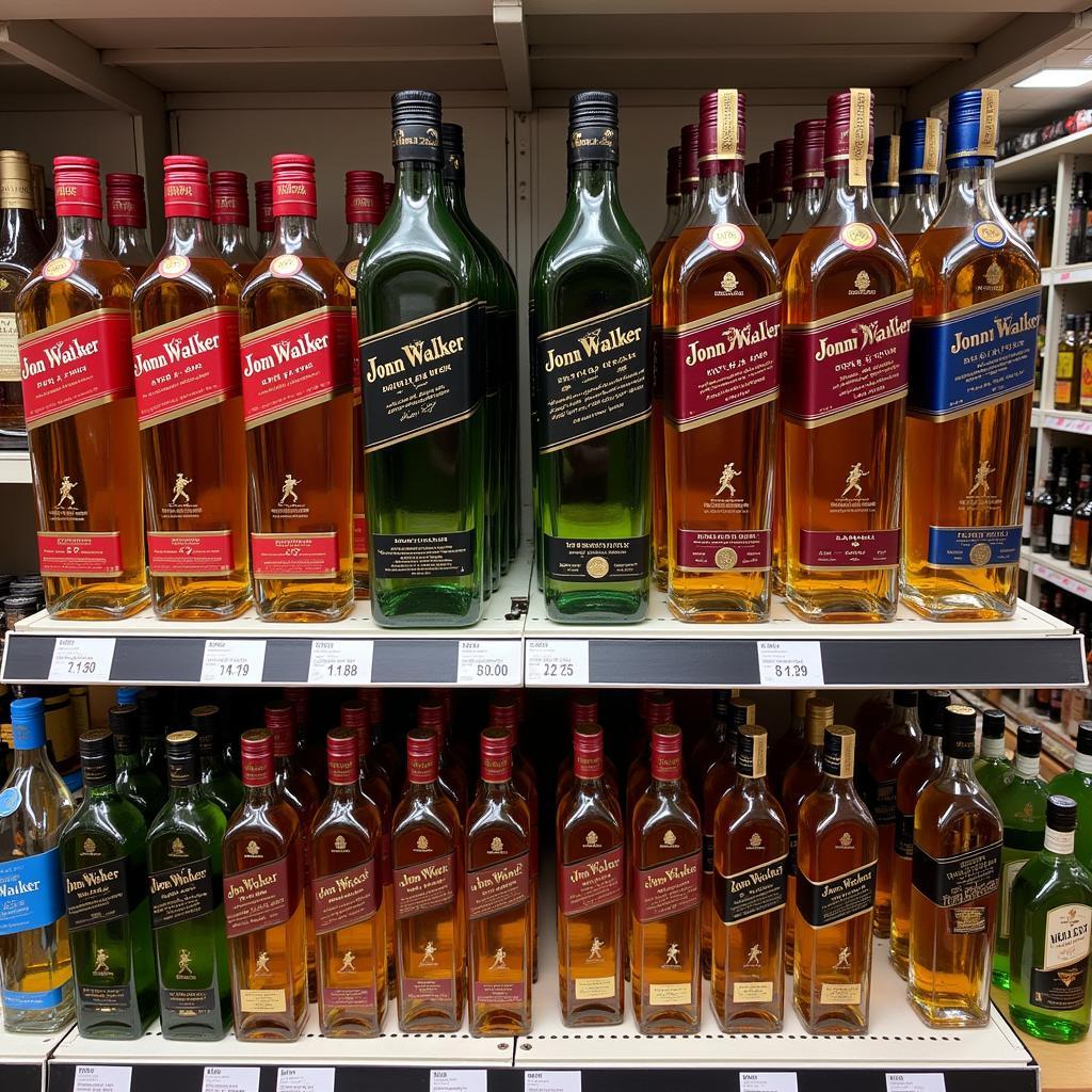 Johnnie Walker Duty Free Selection