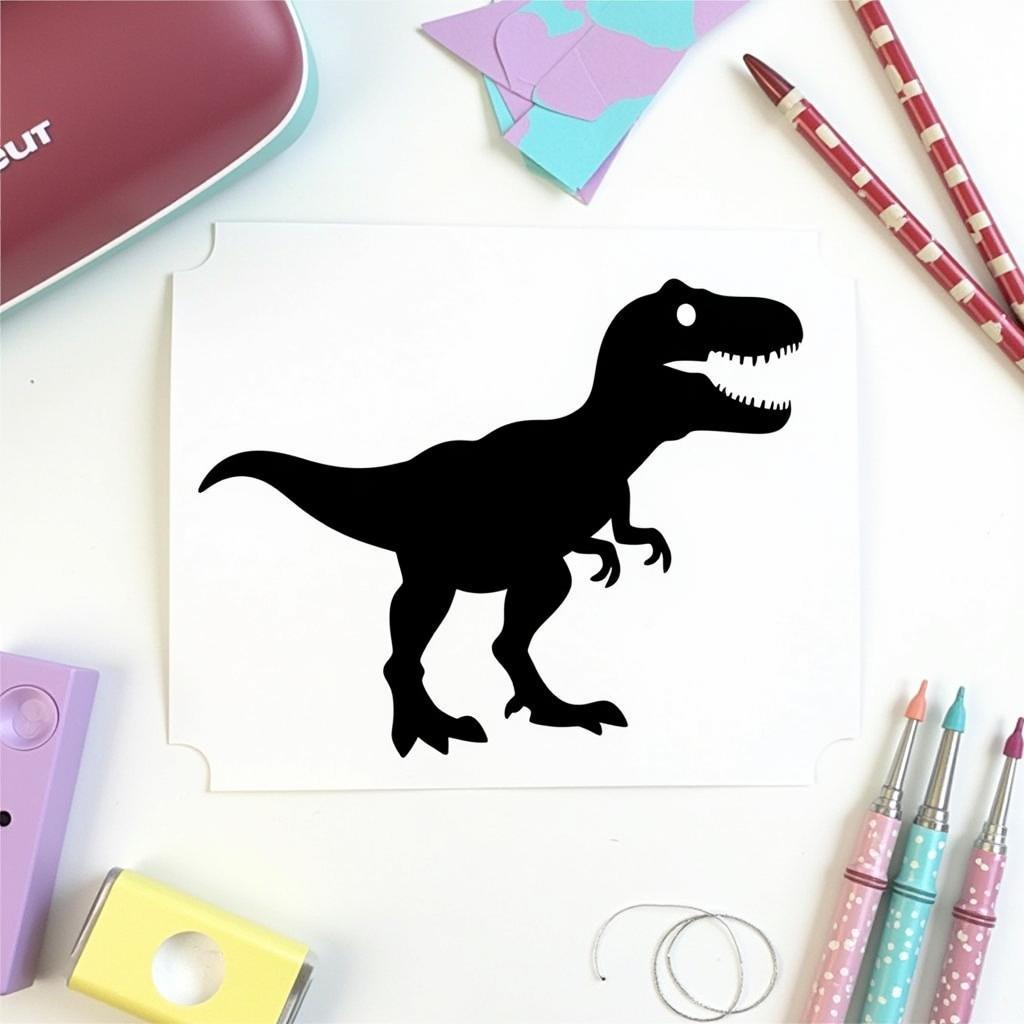 Free Jurassic Park T-Rex SVG for Cricut Projects